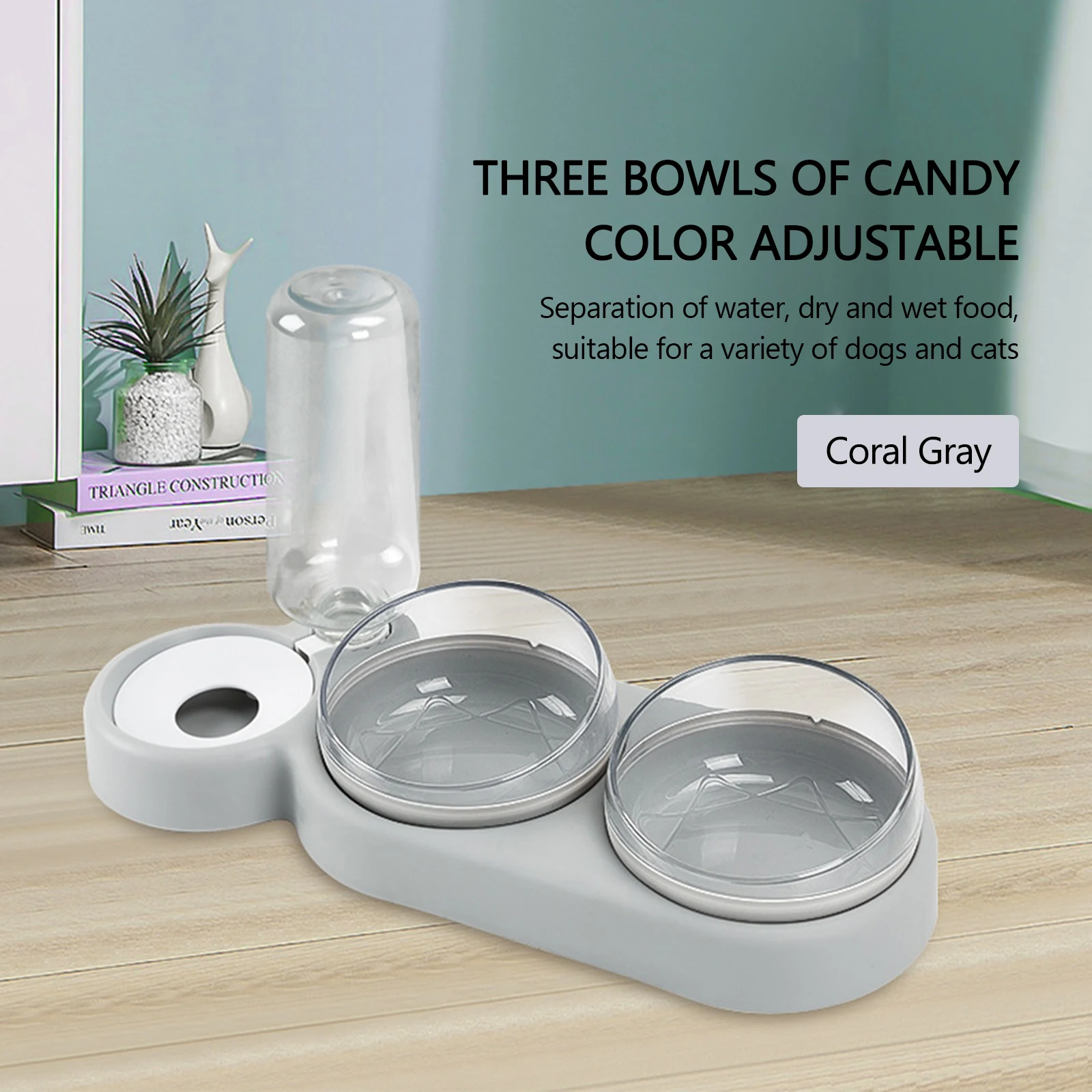 Cat Food Holder Teddy Dog Double Bowl Drinking cat Dog Bowl for cat dog Basin Cats Dogs Drink Fountain Pet Supplies
Cat Food Holder Teddy Dog Double Bowl Drinking cat Dog Bowl for cat dog Basin Cats Dogs Drink Fountain Pet Supplies