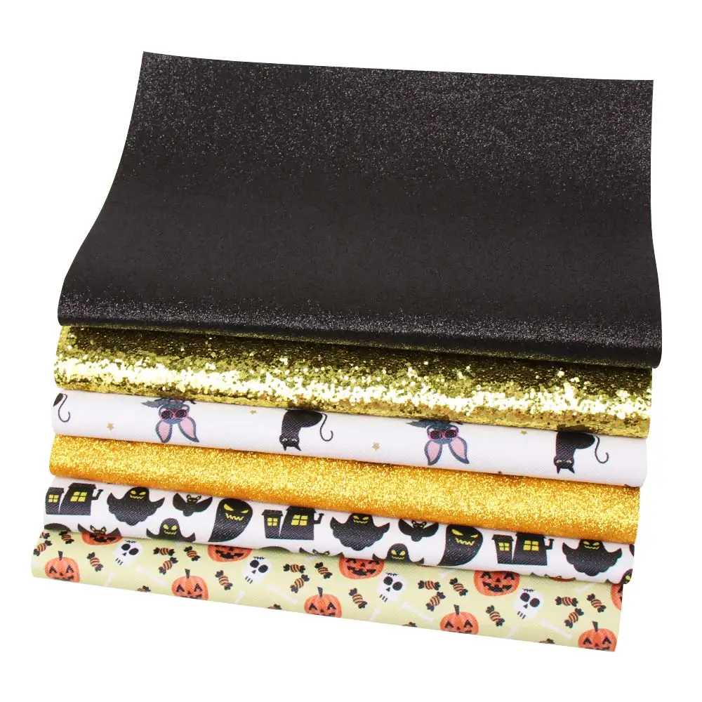 IBOWS 22*30cm Halloween Pumpkin Ghost Vinyl Synthetic Leather Patchwork For Hair Bows Handbags Shoes Wallet DIY Material 6Pieces
IBOWS 22*30cm Halloween Pumpkin Ghost Vinyl Synthetic Leather Patchwork For Hair Bows Handbags Shoes Wallet DIY Material 6Pieces