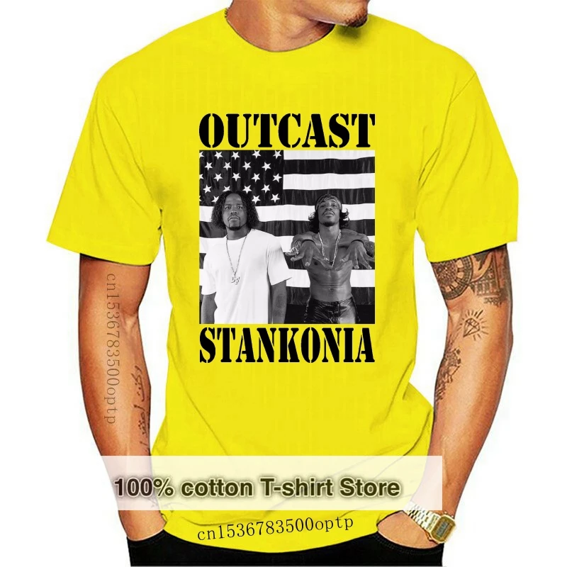 

Outkast Stankonia Обложка альбома Американский хип-хоп рэп Мужская футболка унисекс 733