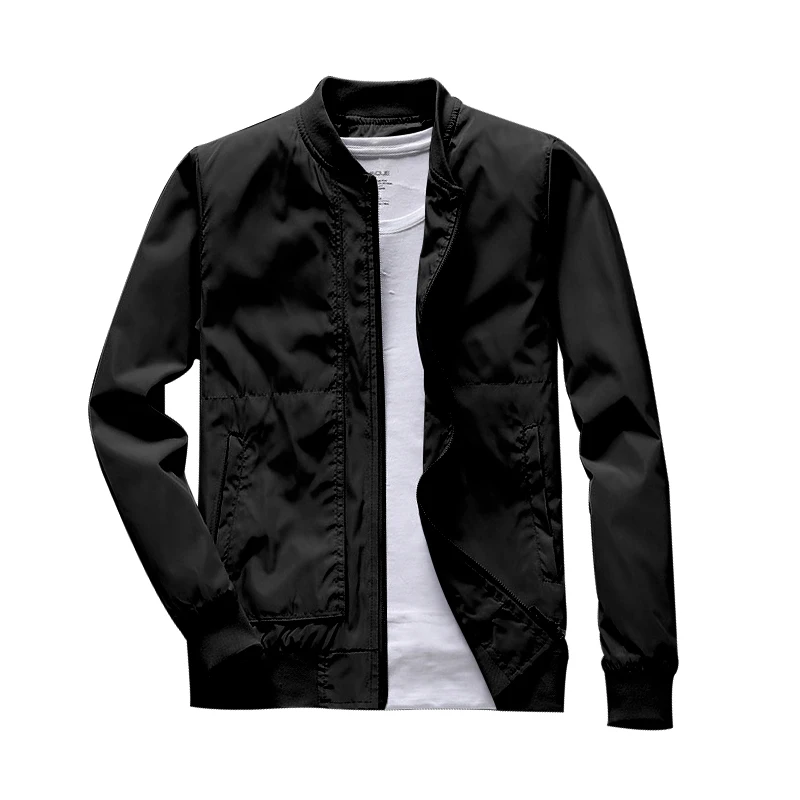 Solid Men Bomber Jacket Fashion Zip Up Coats Male Slim Fit College Luxury Pilot Baseball Jackets Men Windbreaker Top Jacket Coat
Solid Men Bomber Jacket Fashion Zip Up Coats Male Slim Fit College Luxury Pilot Baseball Jackets Men Windbreaker Top Jacket Coat