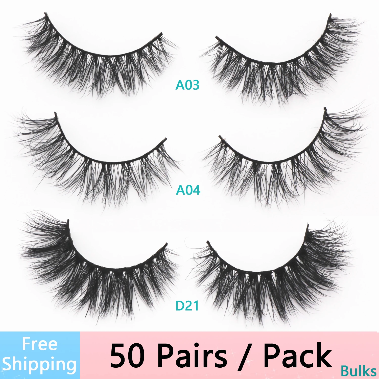 KEKEBAICHA 50 Pairs Eyelashes 3D Mink Lashes Mink Collection False Eyelash Bulks Lashes Wholesale Mink Lashes Makeup maquiagem
KEKEBAICHA 50 Pairs Eyelashes 3D Mink Lashes Mink Collection False Eyelash Bulks Lashes Wholesale Mink Lashes Makeup maquiagem