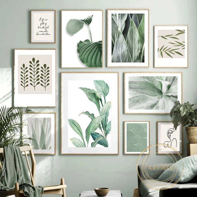 Fresh Green Plant Leaf Canvas Painting Scandinavian Abstract Lines Wall Art Posters and Prints Nordic Home Decor Living Room
Fresh Green Plant Leaf Canvas Painting Scandinavian Abstract Lines Wall Art Posters and Prints Nordic Home Decor Living Room