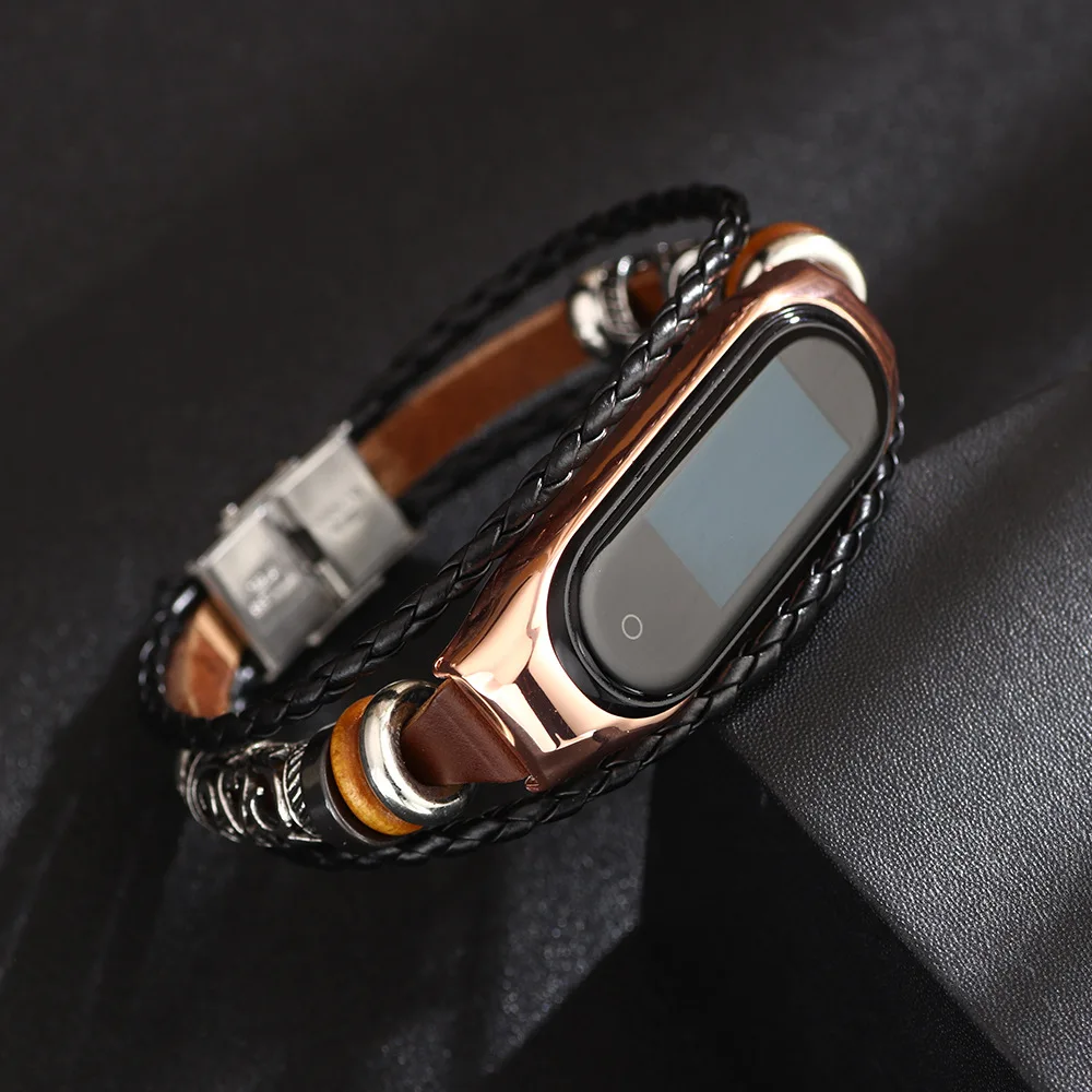 Strap for Xiaomi Mi Band 4 3 clan style bracelet Mi Band 3 4 replacement strap for mi watch strap
Strap for Xiaomi Mi Band 4 3 clan style bracelet Mi Band 3 4 replacement strap for mi watch strap