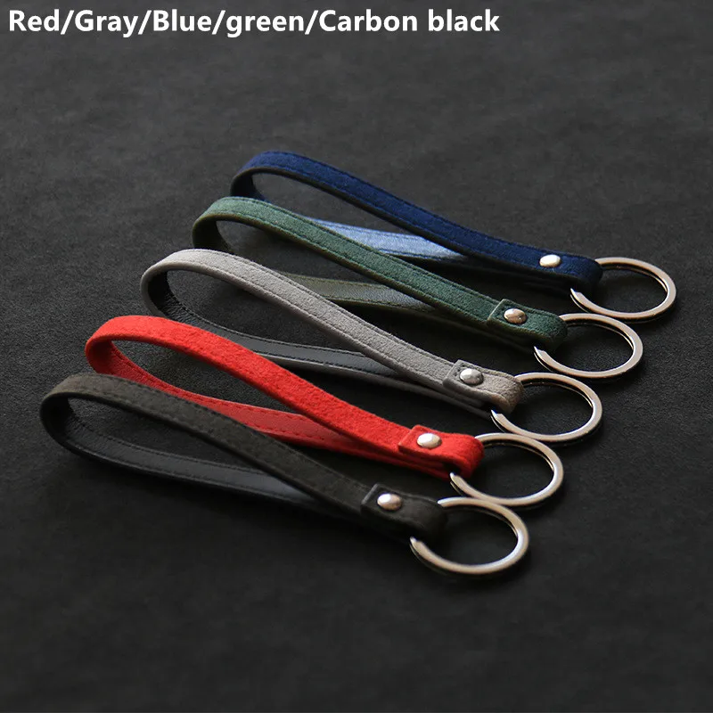 ALCANTARA High-Grade Hand Woven Leather Car KeyChain Auto Keyring Buckle Jewelry Key Rings Holder Genuine Fashion Bag Pendant
ALCANTARA High-Grade Hand Woven Leather Car KeyChain Auto Keyring Buckle Jewelry Key Rings Holder Genuine Fashion Bag Pendant