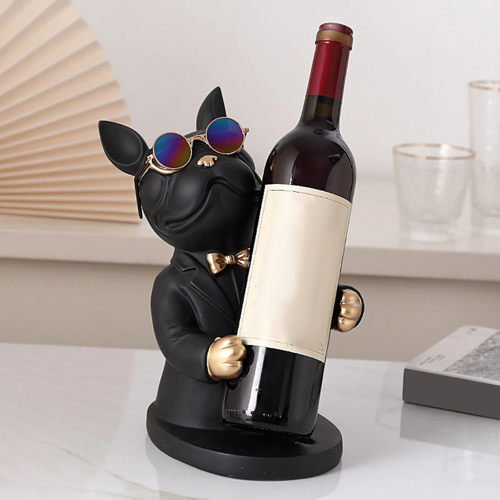 Creative Cool Bulldog Luxury Wine Rack Living Room Wine Whiskey Liqueur Storage Rack Cabinet Decorations Gift Dropshipping
Creative Cool Bulldog Luxury Wine Rack Living Room Wine Whiskey Liqueur Storage Rack Cabinet Decorations Gift Dropshipping