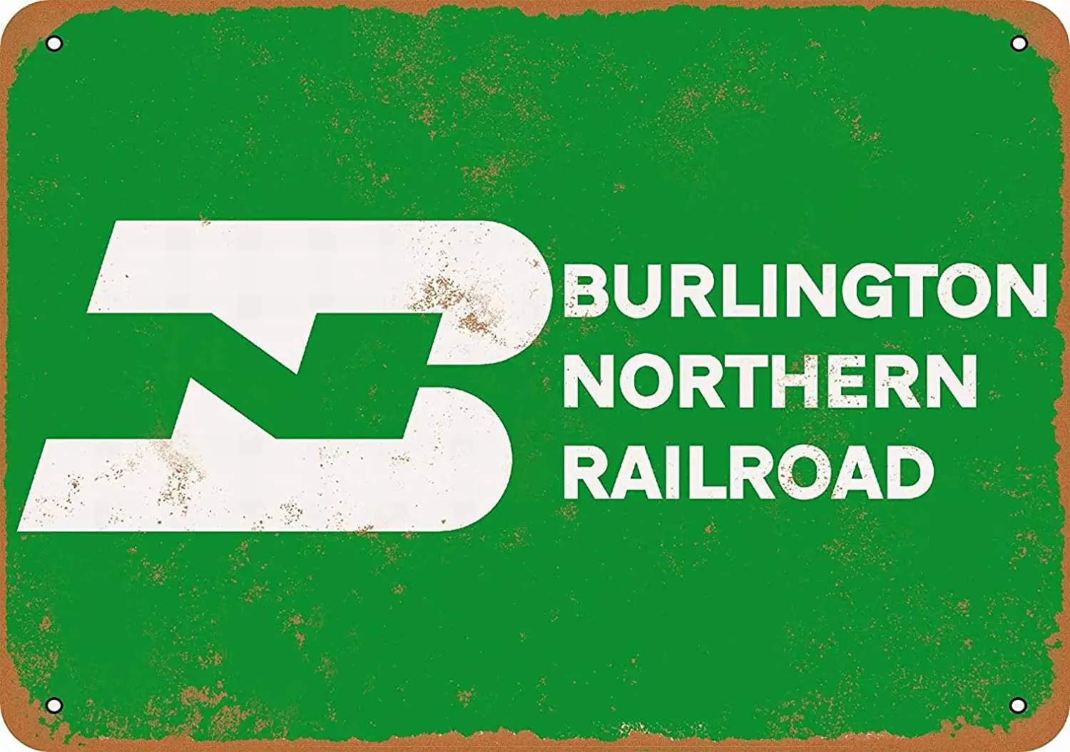 Anjoes 8 x 12 Metal Sign Burlington Northern Railroad Vintage Decorative Tin Sign
Anjoes 8 x 12 Metal Sign Burlington Northern Railroad Vintage Decorative Tin Sign