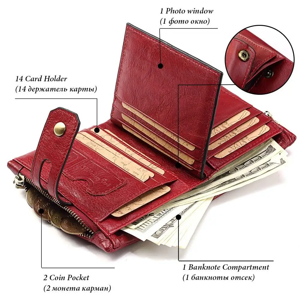 Fashion Multi -Card Position Women Wallet Card Holder 2021 Genuine Leather Tri -Fold Multifunctional Short Women Purse
Fashion Multi -Card Position Women Wallet Card Holder 2021 Genuine Leather Tri -Fold Multifunctional Short Women Purse