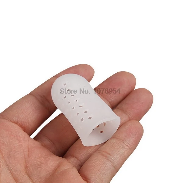 by dhl or ems 200pairs Foot Care Tool Silicone Gel Toe Separators Stretchers Tube Corns Blisters Protector Bunion | Красота и