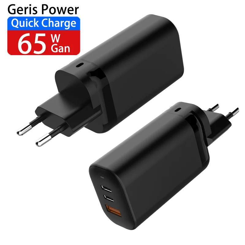 GaN 45W 65W USB C Charger Quick Charge 3.0 QC3.0 Type C PD Power Adapter Fast Charger for Macbook Huawei Xiaomi Lenovo Laptop
GaN 45W 65W USB C Charger Quick Charge 3.0 QC3.0 Type C PD Power Adapter Fast Charger for Macbook Huawei Xiaomi Lenovo Laptop