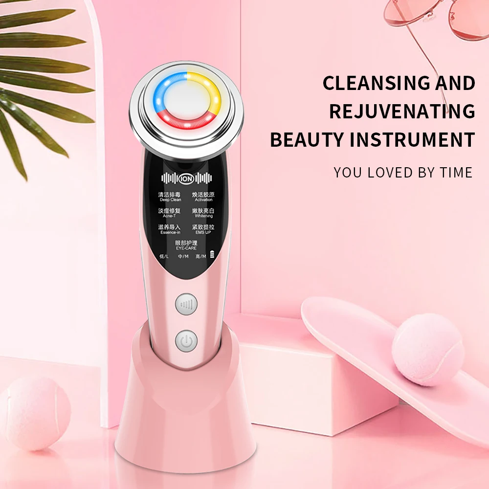 7in1 RF EMS Face Massager Radio Mesotherapy Electroporation Lifting LED Sonic Vibration Remover Wrinkle Skin Rejuvenation Care
7in1 RF EMS Face Massager Radio Mesotherapy Electroporation Lifting LED Sonic Vibration Remover Wrinkle Skin Rejuvenation Care