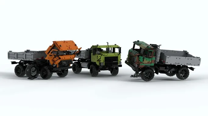 NEW high-tech RC Power Mobile RC building block RC IFA L60 4x4 crawler DIY children assembly Truck Toy Gift
NEW high-tech RC Power Mobile RC building block RC IFA L60 4x4 crawler DIY children assembly Truck Toy Gift