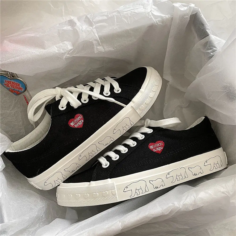 New Style Ladies Breathable Walking Canvas Casual Shoes Women's Vulcanize Shoes Tenis Feminino Sneakers
New Style Ladies Breathable Walking Canvas Casual Shoes Women's Vulcanize Shoes Tenis Feminino Sneakers