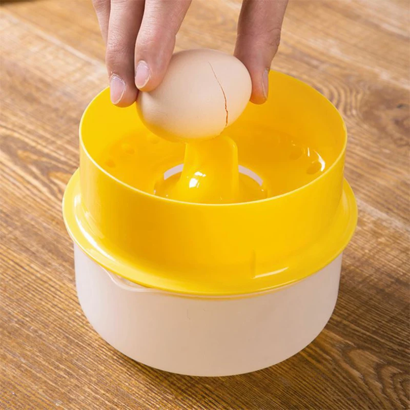 Egg Separator Egg White And Yolk Separator Kitchen Accessories Cooking Gadget Sets Kitchen Utensils Baking Sets Device Cake Tool
Egg Separator Egg White And Yolk Separator Kitchen Accessories Cooking Gadget Sets Kitchen Utensils Baking Sets Device Cake Tool