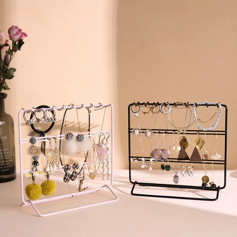 Large capacity earrings necklace ring storage box earring storage rack creative decoration box LB121317
Large capacity earrings necklace ring storage box earring storage rack creative decoration box LB121317