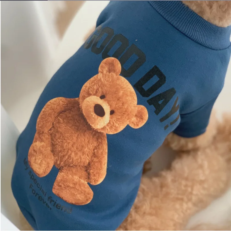 Dog Clothes Cute Bear Cartoon Decoration Pet Dog Clothes Autumn/Winter New Products Teddy Chihuahua Law Fight Pet Dog Clothes
Dog Clothes Cute Bear Cartoon Decoration Pet Dog Clothes Autumn/Winter New Products Teddy Chihuahua Law Fight Pet Dog Clothes