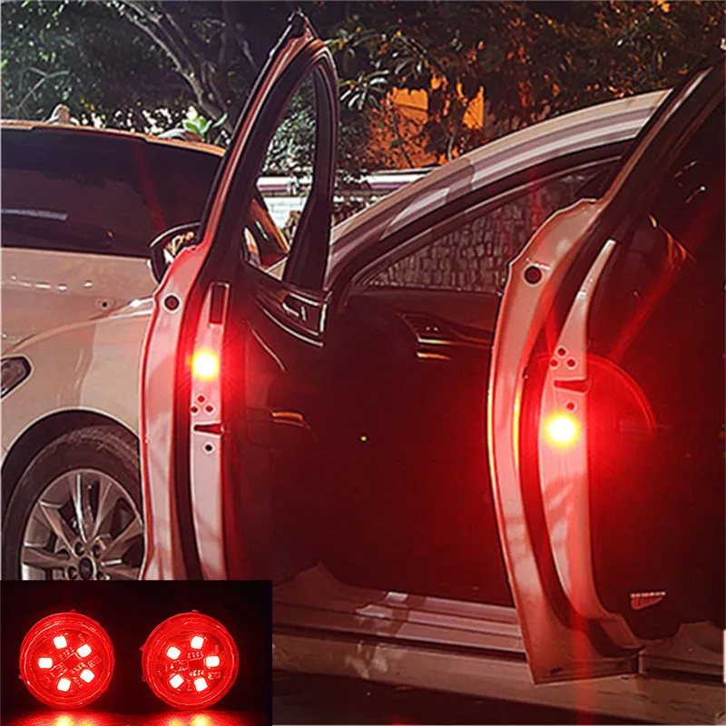2 шт. светодиодный Сигнальные огни для открытия двери автомобиля Chevrolet Cruze Malibu Spark