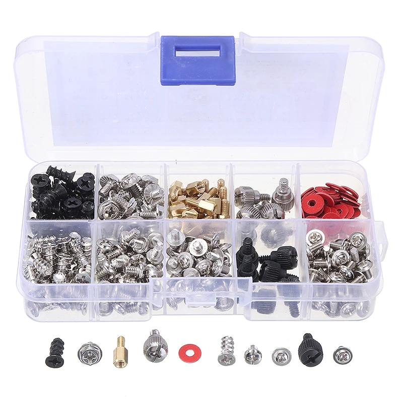 Новое поступление, набор прочных винтов для компьютера, материнская плата для ПК, чехол
Новое поступление, набор прочных винтов для компьютера, материнская плата для ПК, чехол