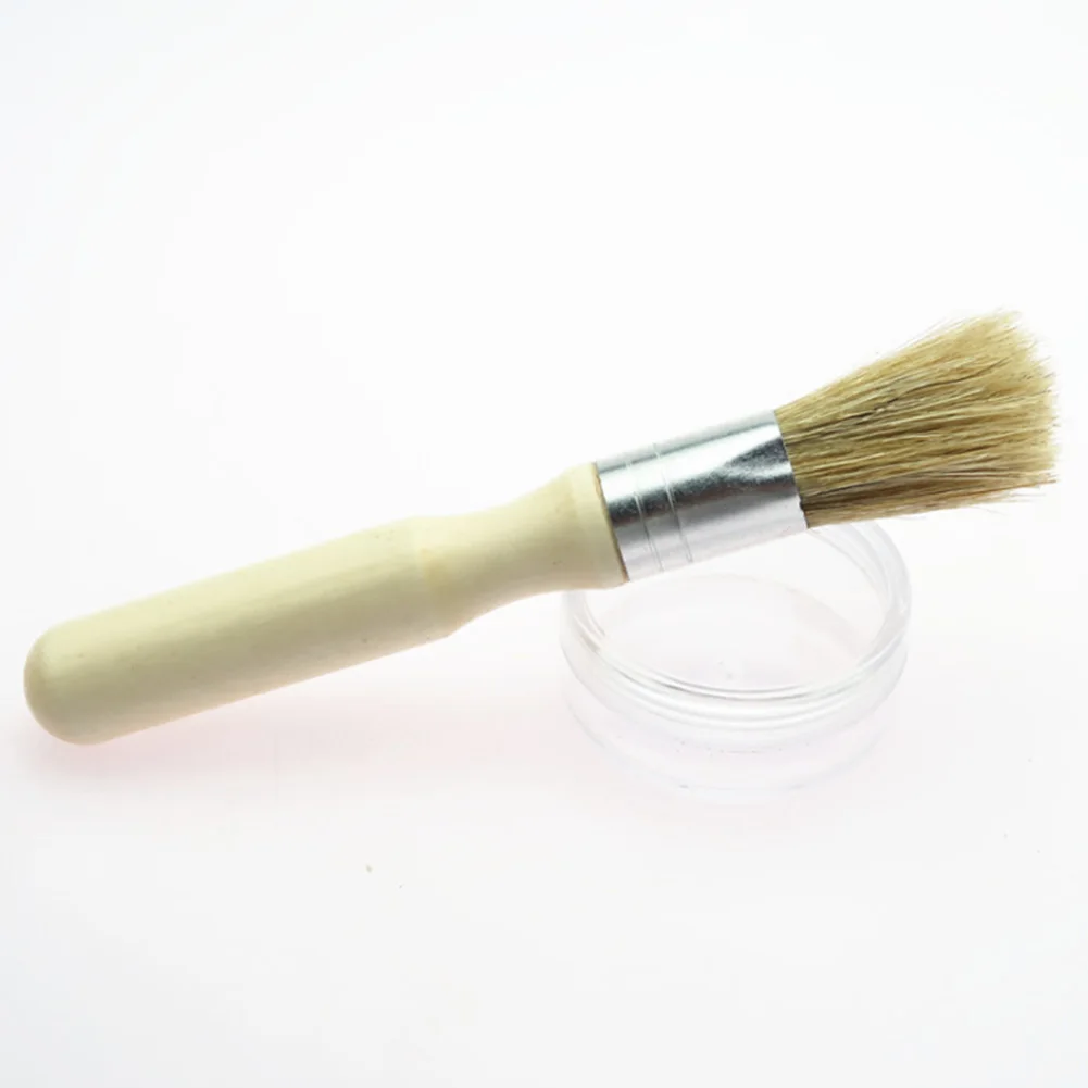 3 Pcs Easy Clean DIY Durable Office Multifunction Professional Round Paint Brush Bookblinding Home Accessories Wood Handle
3 Pcs Easy Clean DIY Durable Office Multifunction Professional Round Paint Brush Bookblinding Home Accessories Wood Handle