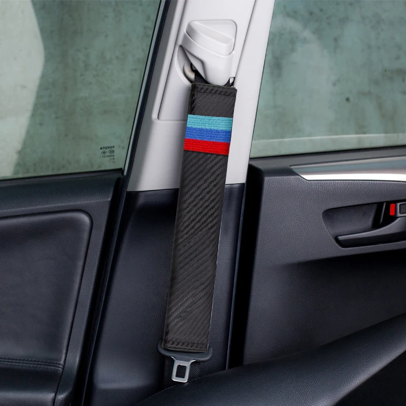 2pc Carbon Fiber Car Seat Belt Pad Cover Shoulder Cushion For BMW E46 30 F20 F10 X1 X3 X5 X6 X7 car styling Seat belt protection
2pc Carbon Fiber Car Seat Belt Pad Cover Shoulder Cushion For BMW E46 30 F20 F10 X1 X3 X5 X6 X7 car styling Seat belt protection