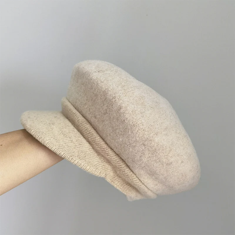 Retro Hats For Women Autumn Winter Knitting Wool Wide Brim Newsboy Hat Cap Female Keep Warm Peaked Cap Unisex Men College Style
Retro Hats For Women Autumn Winter Knitting Wool Wide Brim Newsboy Hat Cap Female Keep Warm Peaked Cap Unisex Men College Style