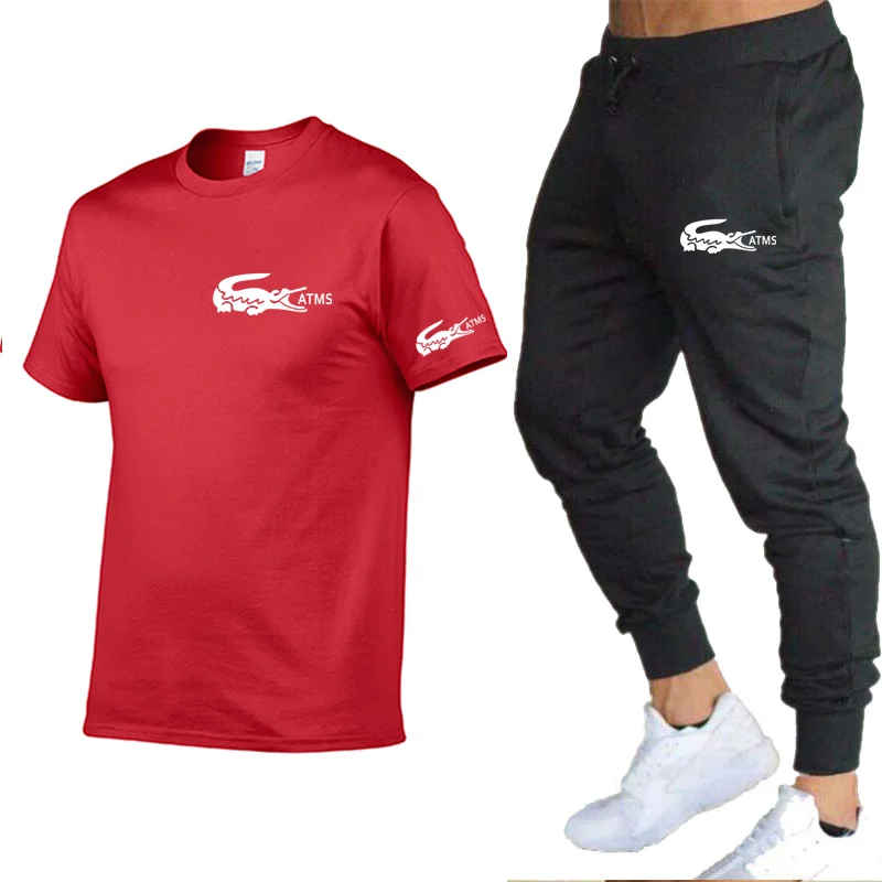 2021 new style 100% pure cotton men's T-shirt sportswear men's short-sleeved + pants sportswear suit casual fitness clothes
2021 new style 100% pure cotton men's T-shirt sportswear men's short-sleeved + pants sportswear suit casual fitness clothes
