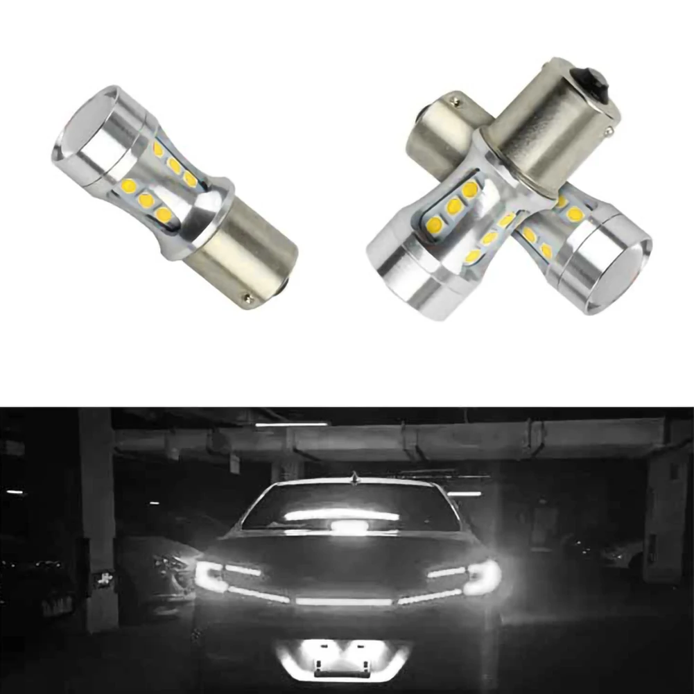 2Pcs Car Reverse Lights 1157 BAY15D P21W LED Bulb for Car Turn Signal Lights White Lighting
2Pcs Car Reverse Lights 1157 BAY15D P21W LED Bulb for Car Turn Signal Lights White Lighting