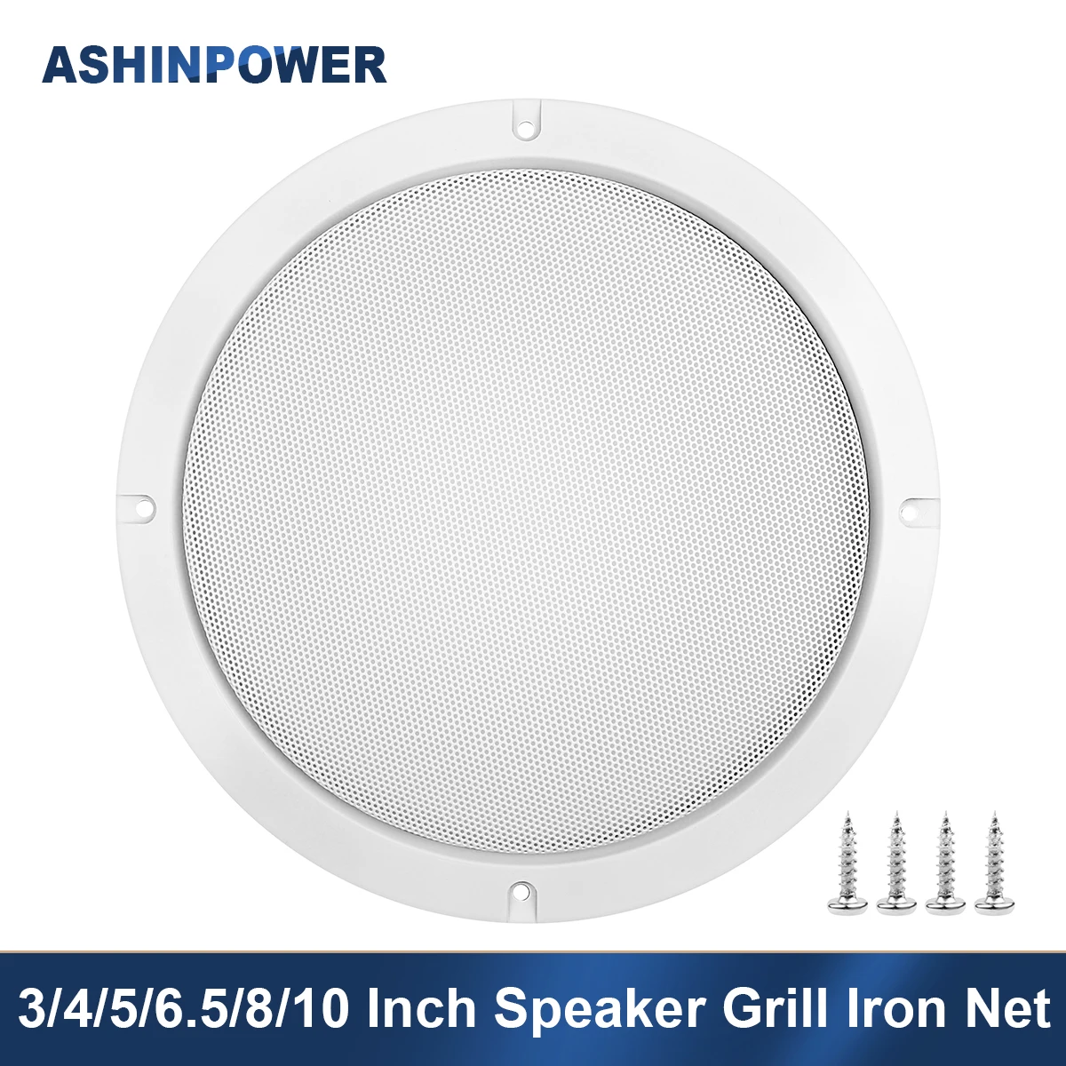 3/4/5/6.5/8/10 Inch White Car Speaker Grill Mesh Round Iron Net Horn Protective Cover Circle Enclosure Net Dust Protection Net
3/4/5/6.5/8/10 Inch White Car Speaker Grill Mesh Round Iron Net Horn Protective Cover Circle Enclosure Net Dust Protection Net