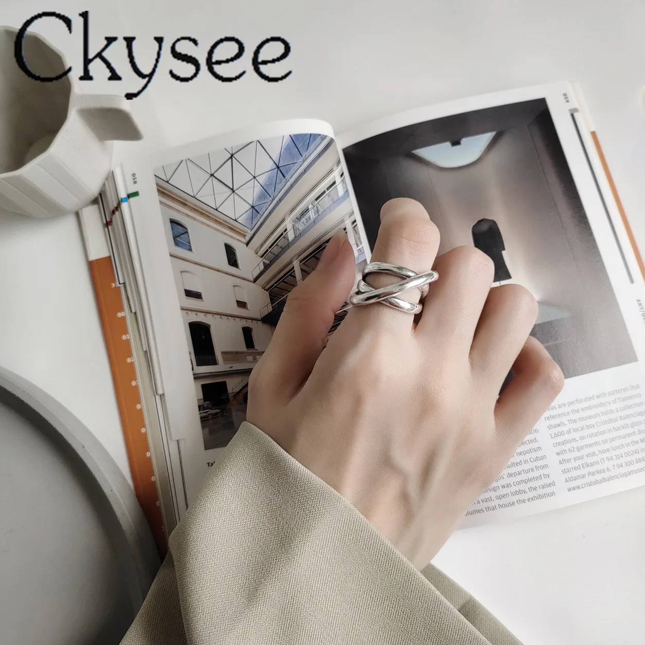 Ckysee Weave Rings Real 925-Sterling -Silver Adjustable Opened Ring For Woman Fashion Charms Jewelry Gift 
Ckysee Weave Rings Real 925-Sterling -Silver Adjustable Opened Ring For Woman Fashion Charms Jewelry Gift