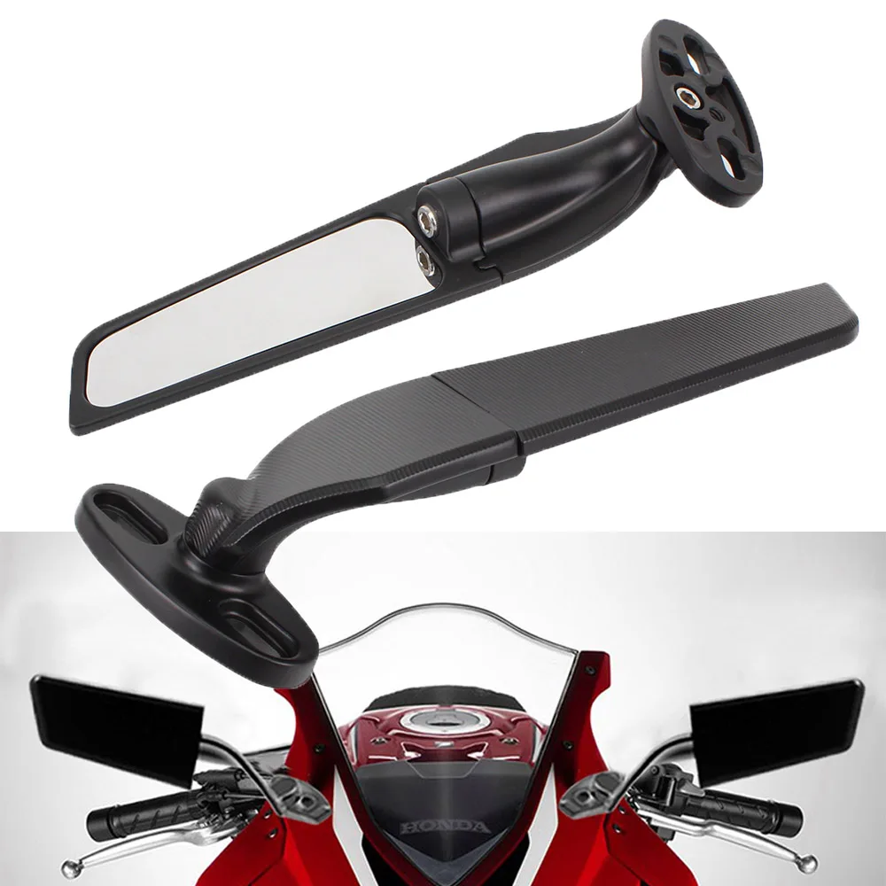 Модифицированные мотоциклетные зеркала заднего вида для CBR250R CBR300R CBR500R CBR650R, регулируемое вращающееся зеркало с несколькими углами
Модифицированные мотоциклетные зеркала заднего вида для CBR250R CBR300R CBR500R CBR650R, регулируемое вращающееся зеркало с несколькими углами