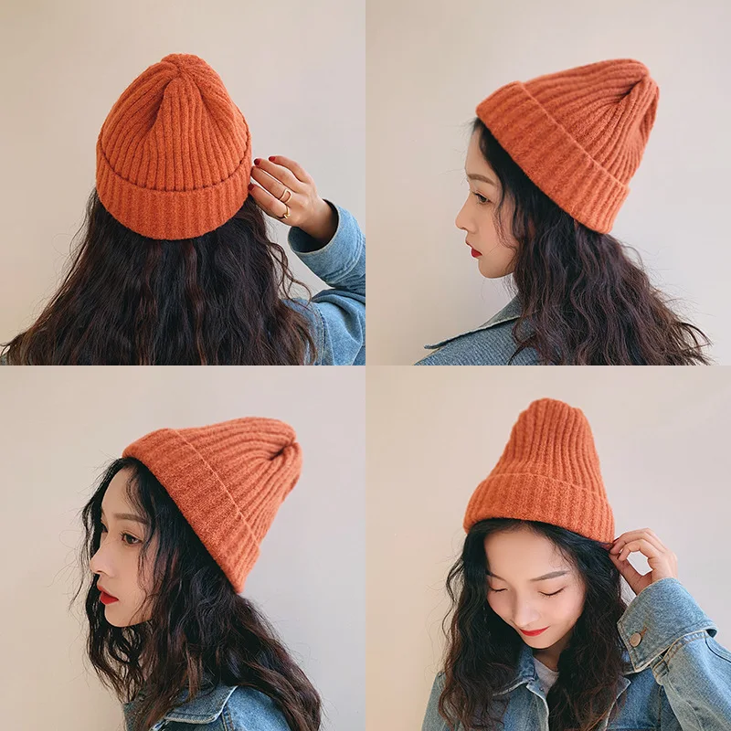New Candy Colors Winter Hat Women Knitted Hat Warm Soft Trendy Hat Kpop Style Wool Beanie Elegant All-match Hat
New Candy Colors Winter Hat Women Knitted Hat Warm Soft Trendy Hat Kpop Style Wool Beanie Elegant All-match Hat