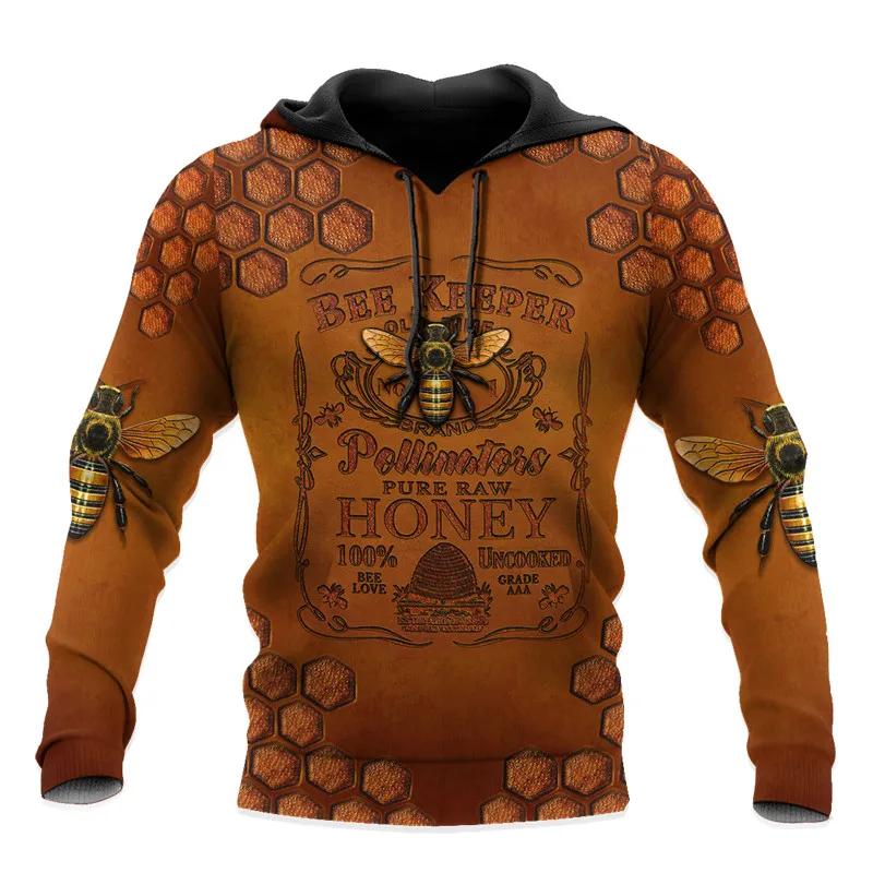Men's Fall Fashion Retro Hoodie Beautiful Beekeeper 3D Printed Sweatshirt Unisex Zipper Pullover Casual Street Top Long Sleeve
Men's Fall Fashion Retro Hoodie Beautiful Beekeeper 3D Printed Sweatshirt Unisex Zipper Pullover Casual Street Top Long Sleeve