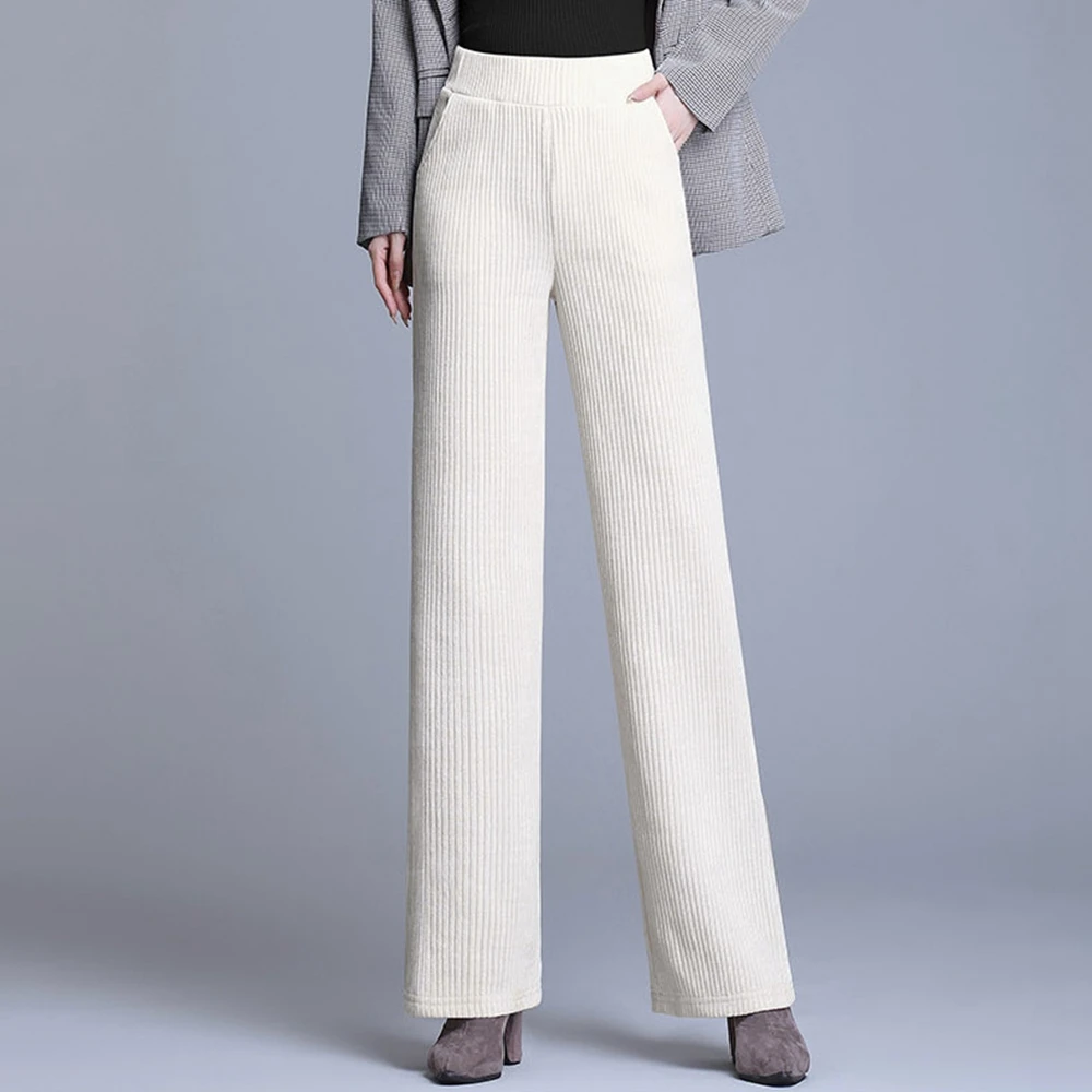 Korean autumn and winter large size sports pants wide leg pants women's Plush high waist loose leisure straight tube warm pants
Korean autumn and winter large size sports pants wide leg pants women's Plush high waist loose leisure straight tube warm pants