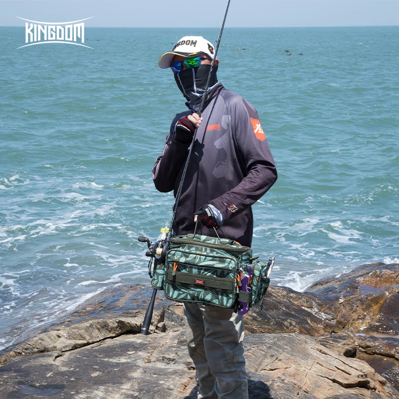 Нейлоновая водонепроницаемая сумка Kingdom Fishing многофункциональная уличная