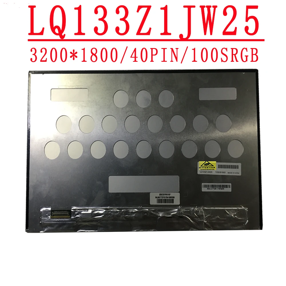 ЖК-экран LQ133Z1JW25 для ноутбука Sharp LQ133Z1JW25 13,3*3200 1800 sRGB FHD 40pin RGB, панель дисплея
ЖК-экран LQ133Z1JW25 для ноутбука Sharp LQ133Z1JW25 13,3*3200 1800 sRGB FHD 40pin RGB, панель дисплея
