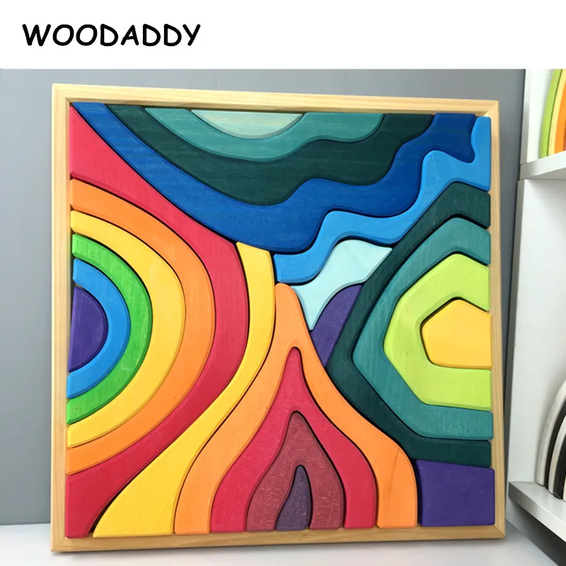 Dropshipping Rainbow Elemental Building Blocks Wooden Toys For Kids Simulation Volcano/Earth/Sea wave/Rainbow Educational Gift
Dropshipping Rainbow Elemental Building Blocks Wooden Toys For Kids Simulation Volcano/Earth/Sea wave/Rainbow Educational Gift