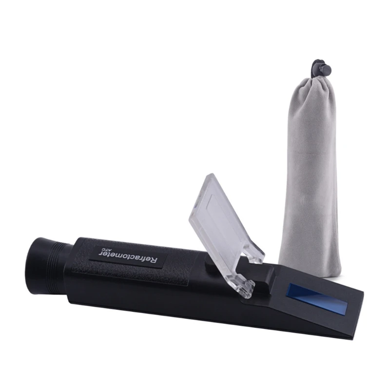 M6CF Sturdy Design 0-32% Meter Refractometer w/ ATC Hand Held for Sugar Content Test
M6CF Sturdy Design 0-32% Meter Refractometer w/ ATC Hand Held for Sugar Content Test