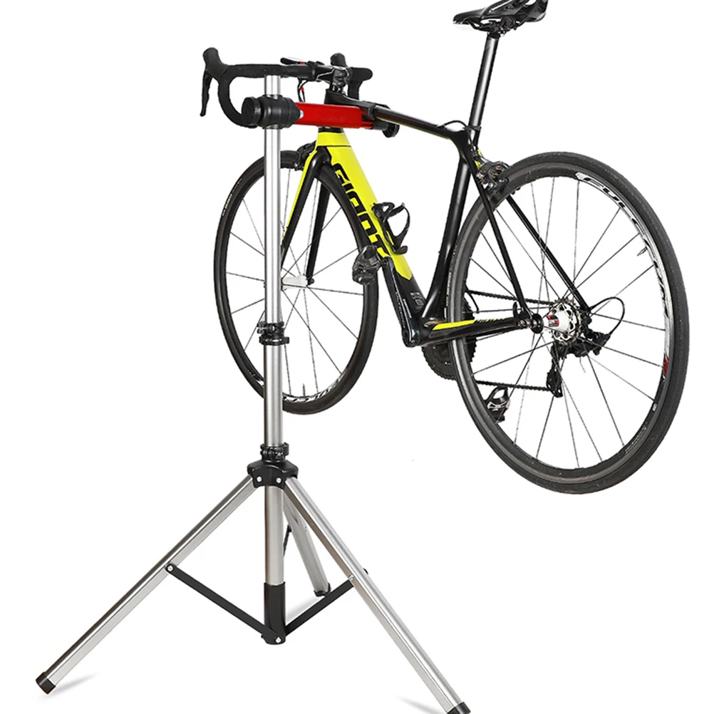Bike Repair Stand Aluminum Alloy Rotatable Bicycle Mechanic Maintenance Rack