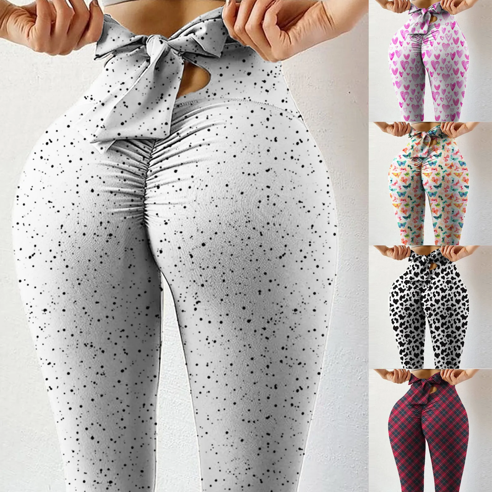 Wave point Bow Yoga Pants Push Up Leggings For Women Sport Fitness Yoga Legging High Waist Squat Proof Sports Tight Workout 2021
Wave point Bow Yoga Pants Push Up Leggings For Women Sport Fitness Yoga Legging High Waist Squat Proof Sports Tight Workout 2021