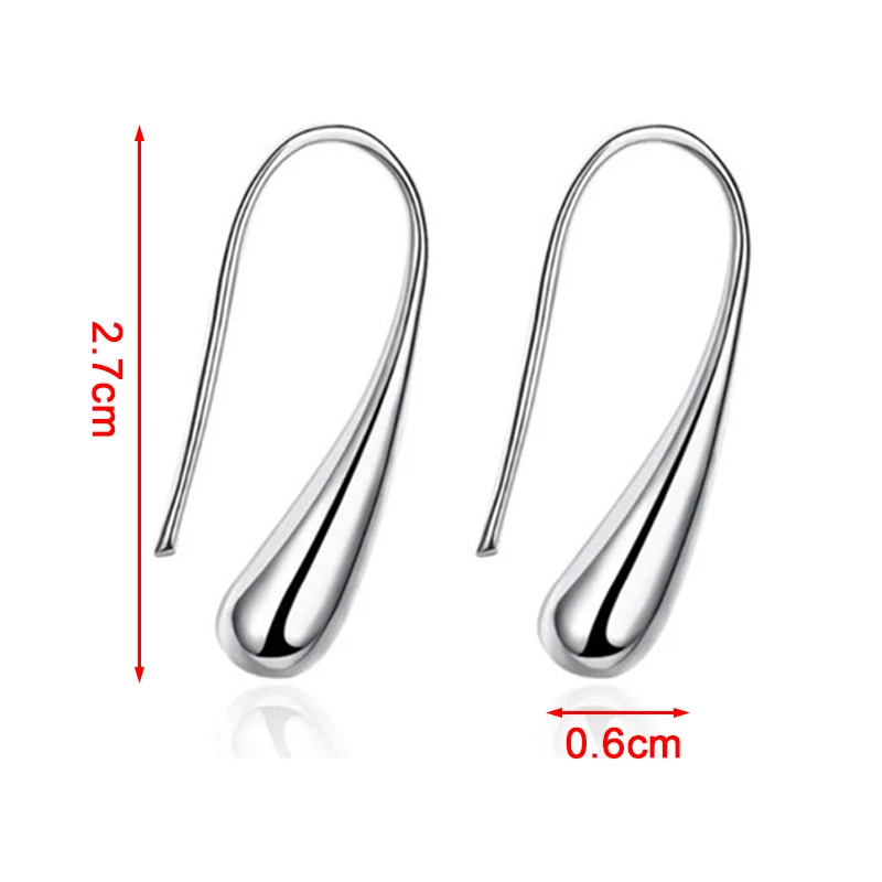 925 Zilveren Oorbel Mode-sieraden Teardrop/Water Drop/Regendruppel Dangle Oorbellen Voor Vrouwen Valentijn Cadeaus
925 Zilveren Oorbel Mode-sieraden Teardrop/Water Drop/Regendruppel Dangle Oorbellen Voor Vrouwen Valentijn Cadeaus