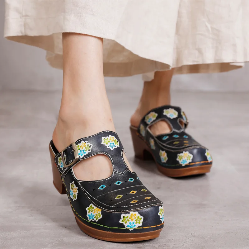 2021 г., женские сандалии Shangxin серии в национальном стиле на танкетке/толстом каблуке с принтом
2021 г., женские сандалии Shangxin серии в национальном стиле на танкетке/толстом каблуке с принтом