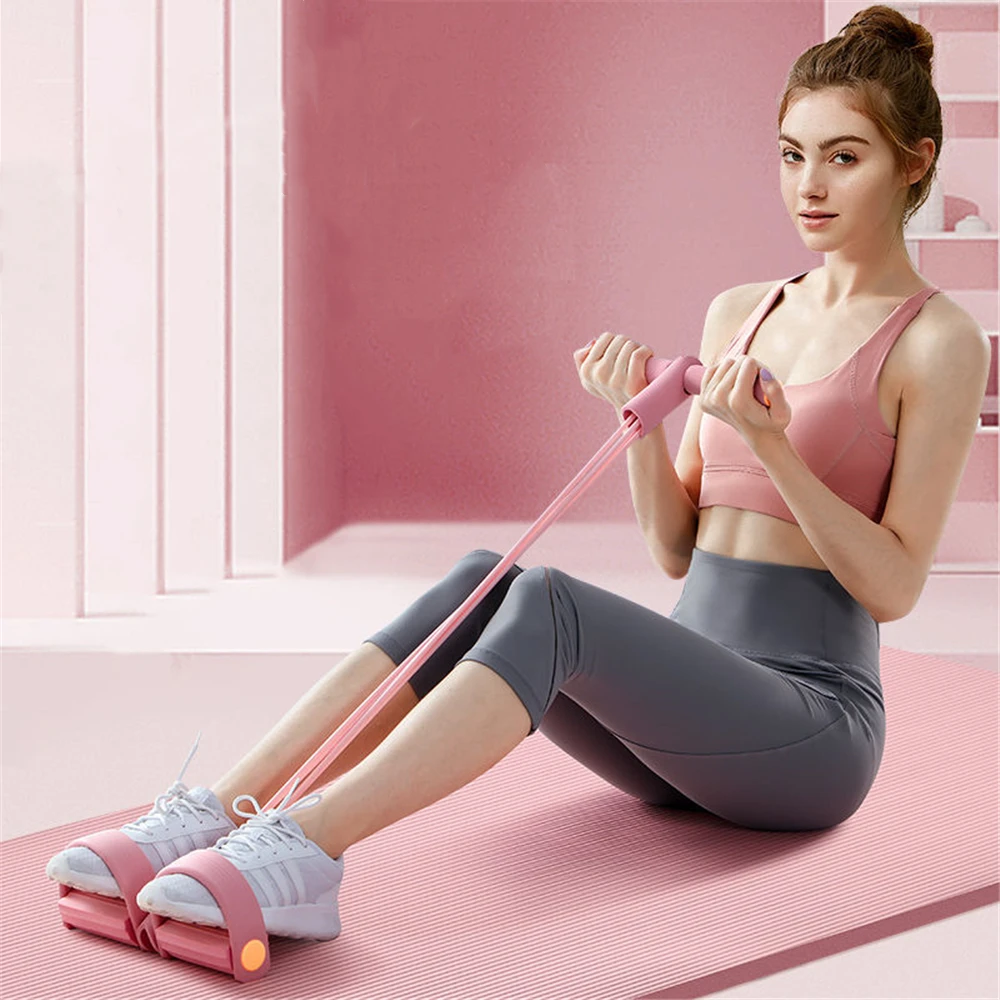 4-трубчатый съемник для фитнеса, эластичный экспандер из натурального латекса Эспандер для бодибилдинга для талии, живота 
4-трубчатый съемник для фитнеса, эластичный экспандер из натурального латекса Эспандер для бодибилдинга для талии, живота