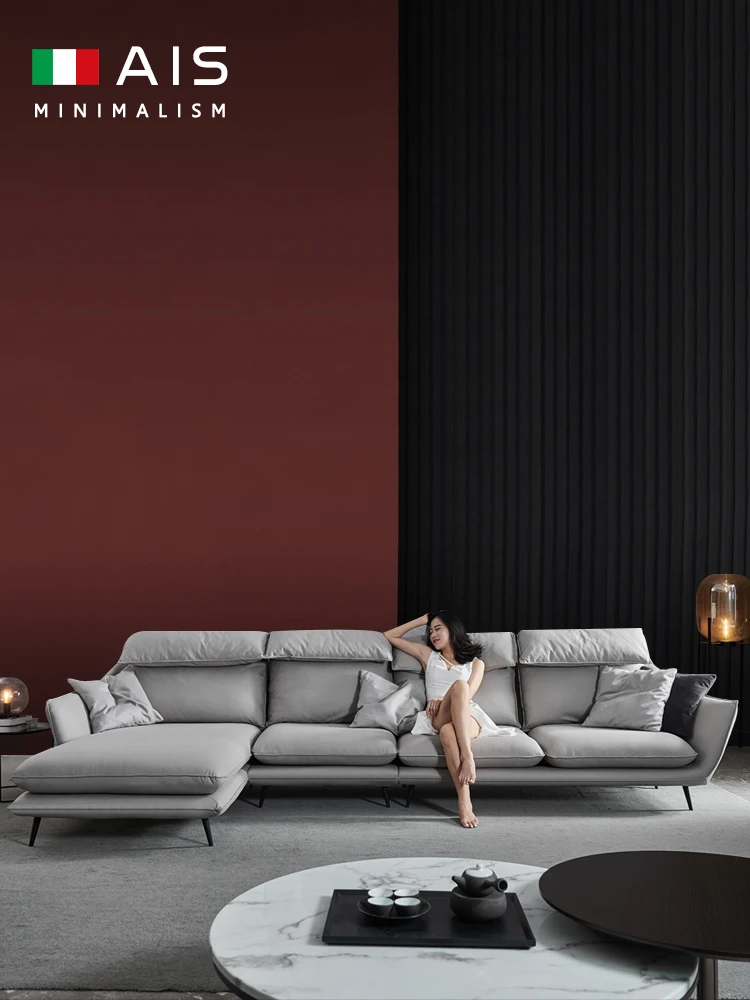 Technology fabric sofa modern minimalist light luxury living room Ai Shen ins gray fabric high-foot Italian minimalist sofa
Technology fabric sofa modern minimalist light luxury living room Ai Shen ins gray fabric high-foot Italian minimalist sofa