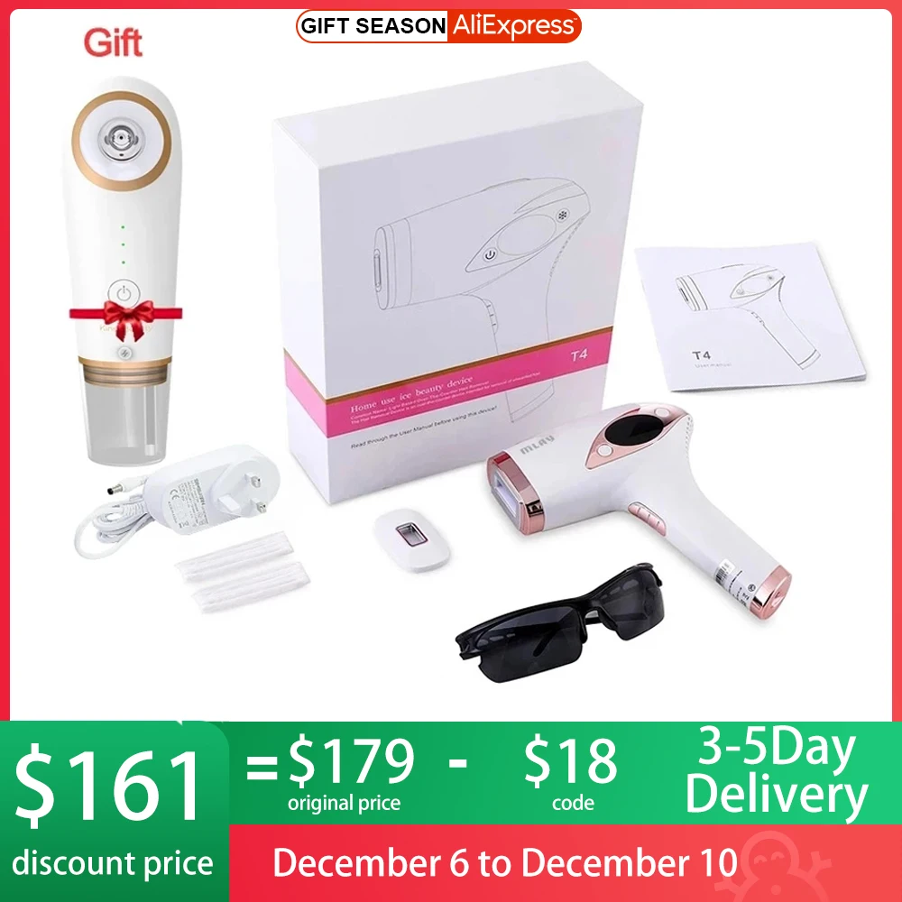Laser Mlay T4 IPL Laser Hair Removal Device Epilator Ice Cool Painless Hair Remover Bikini Trimmer Depilator a Laser for Women
Laser Mlay T4 IPL Laser Hair Removal Device Epilator Ice Cool Painless Hair Remover Bikini Trimmer Depilator a Laser for Women