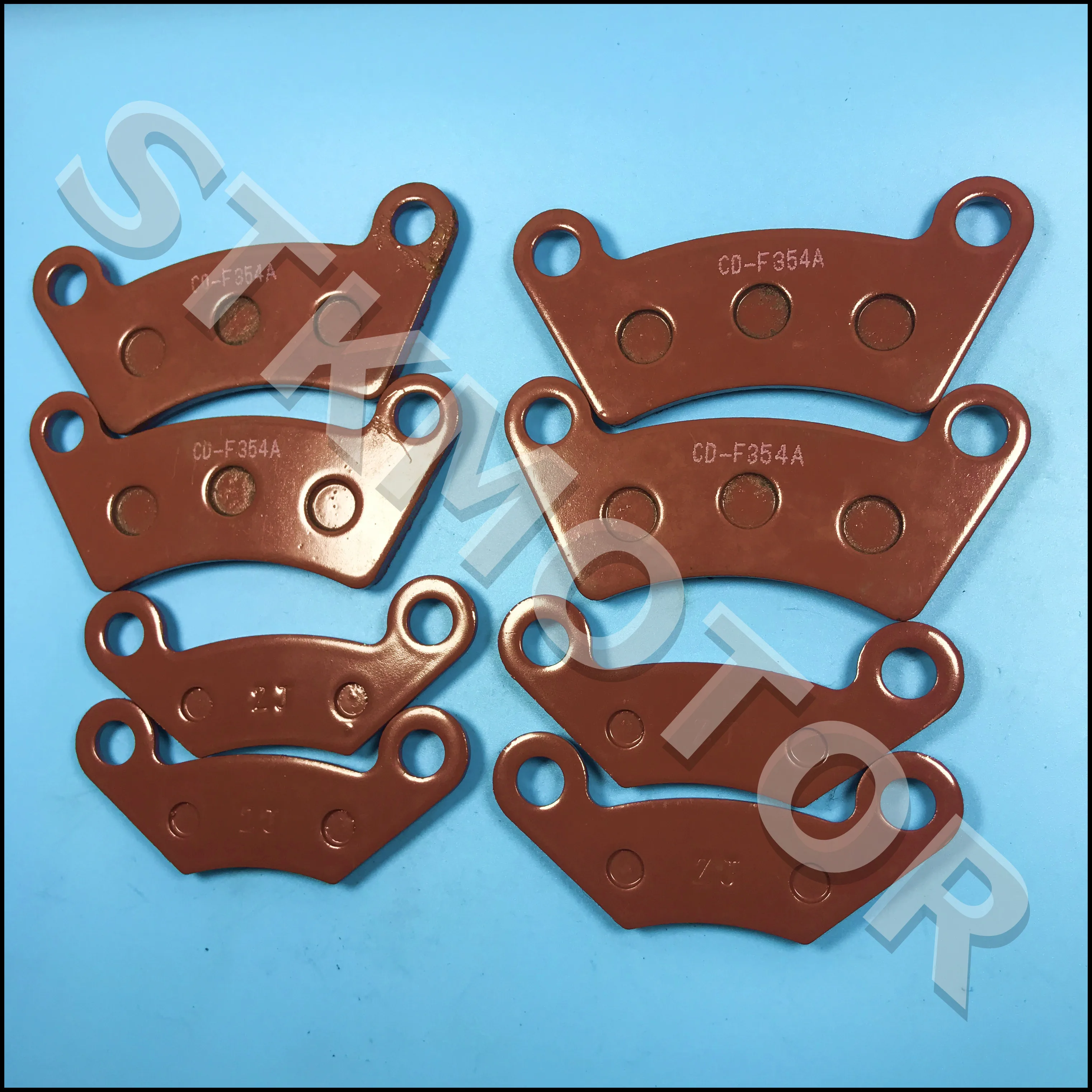 8 шт./4 комплекта передние и задние тормозные колодки Buyang Feishen JCL FA D300 G300 H300 260CC 300CC ATV