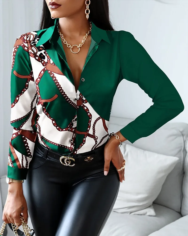 2021 New Fashion Women Blouses Office Lady Cotton V-neck Long Sleeve Floral Printed Slim Elegant Shirts Womens Tops And Blouses
2021 New Fashion Women Blouses Office Lady Cotton V-neck Long Sleeve Floral Printed Slim Elegant Shirts Womens Tops And Blouses