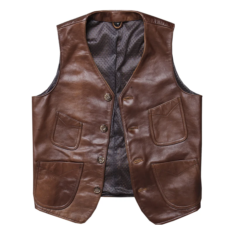 New Genuine 2020 Leather Jacket Men Men's mens sheepskin fur coat Windbreaker Motorcycle vest coat
New Genuine 2020 Leather Jacket Men Men's mens sheepskin fur coat Windbreaker Motorcycle vest coat