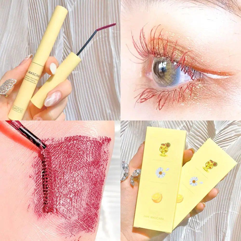 Hot Lengthening Waterproof Eye Lash Curling Colorful Mascara Small Folding Brush Head 4D
Hot Lengthening Waterproof Eye Lash Curling Colorful Mascara Small Folding Brush Head 4D