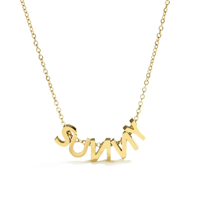 Carlidana Ins the Same English Letter Clavicle Chain Support Handmade DIY 26 Letter Necklace Regalo De Pareja
Carlidana Ins the Same English Letter Clavicle Chain Support Handmade DIY 26 Letter Necklace Regalo De Pareja