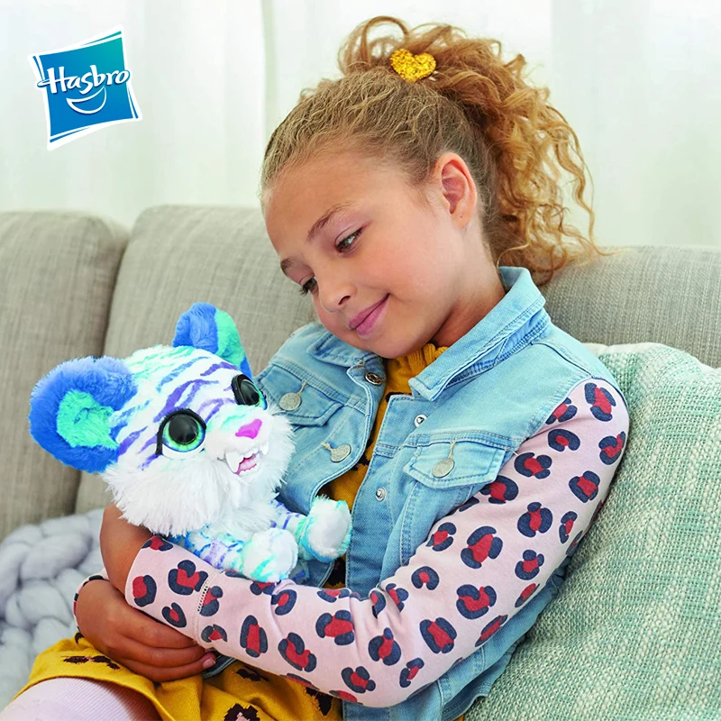 Hasbro FurReal North the Sabertooth Kitty Interactive Pet Toy 35+ Sound-&-Motion Combinations Plush Animal Dolls Kids Best Gift
Hasbro FurReal North the Sabertooth Kitty Interactive Pet Toy 35+ Sound-&-Motion Combinations Plush Animal Dolls Kids Best Gift