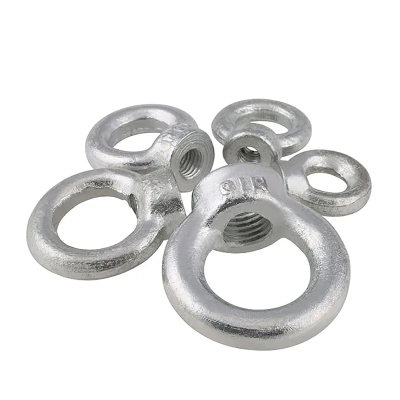 HOONGKAI 1PCS M6 M8 M10 M12 M14 Galvanized Eye Nut Heavy Duty Rigging Hardware Ring Link Nut Fisheye Eye Slip Hole Nuts
HOONGKAI 1PCS M6 M8 M10 M12 M14 Galvanized Eye Nut Heavy Duty Rigging Hardware Ring Link Nut Fisheye Eye Slip Hole Nuts